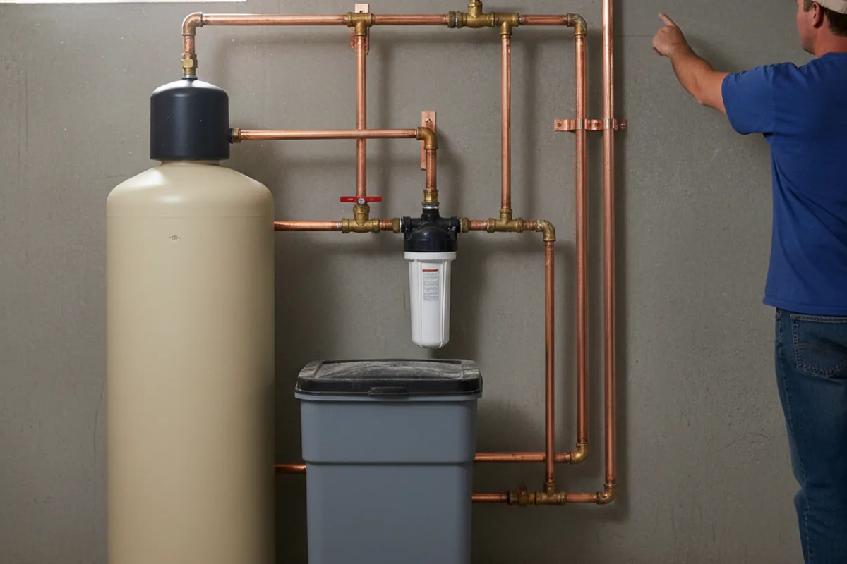 Whole-house water treatment system installed in Guinda